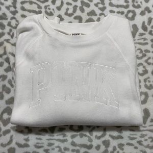 Victoria Secret PINK sweatshirt with embroidered PINK logo